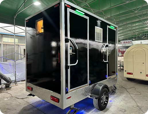 Standard simple mobile toilet